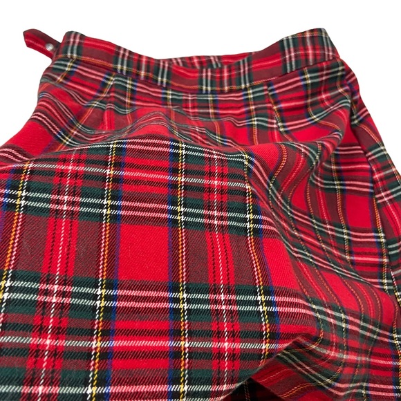John Galt Brandy Melville Emerson Tartan Plaid Flannel Kilt Mini Buckle Skirt - Picture 7 of 12